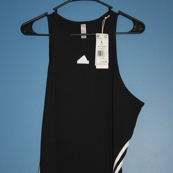 Women's Adidas Future Icons 3-Stripes Dress Sz Large NWT